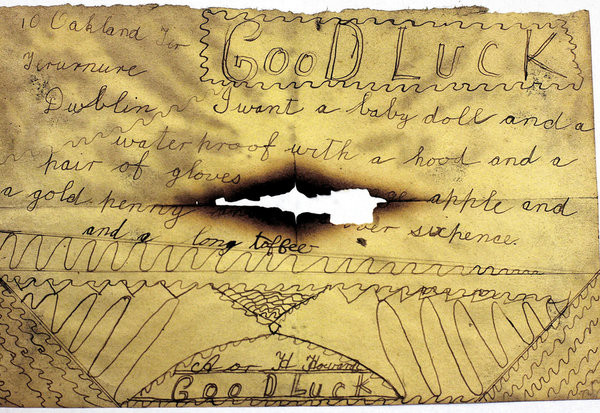 "Mosule, vreau niste manusi si o papusa, plus..." Scrisoarea pentru Mos Craciun de acum 100 de ani