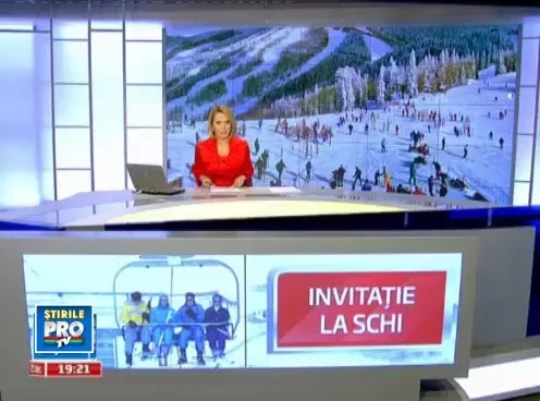 Statiunile montane sunt deja aglomerate, inainte de Craciun. Vremea tine cu turistii, care pot schia