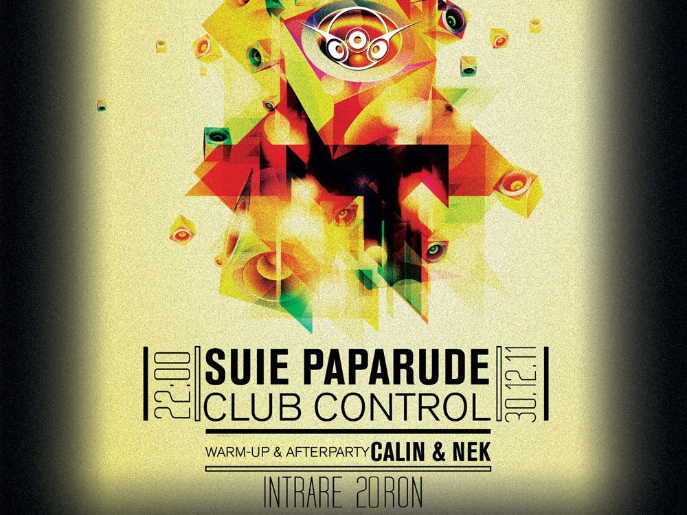 Ultimul concert din 2011 Suie Paparude - 30 decembrie, Club Control