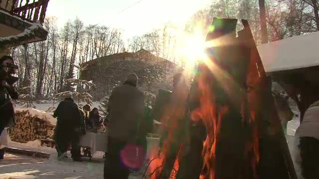 Turistii care s-au indreptat spre munte au gasit un Craciun ca in povesti pe Valea Prahovei