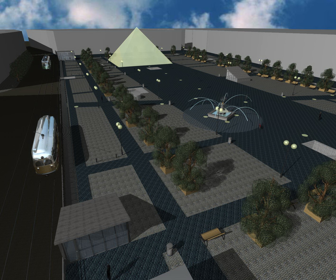 Proiect SF la Primaria Arad: 600 de locuri de parcare sub o piata ultracentrala