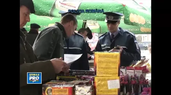 Amenda exploziva. Un vanzator de petarde din Deva a fost amendat cu 4.500 de lei