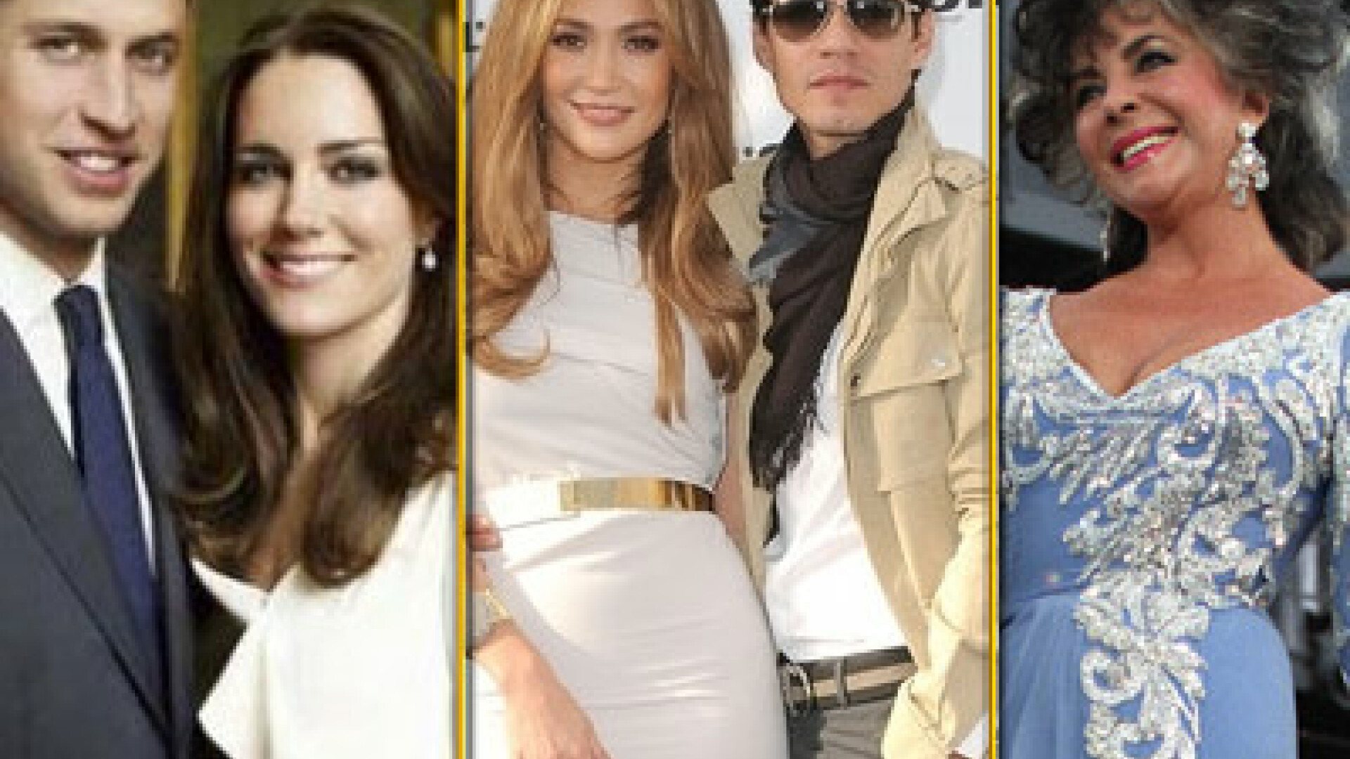 Viata mondena in 2011, marcata de trei casatorii regale si moartea actritei Elizabeth Taylor