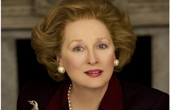 "Doamna de Fier", intruchipata de Meryl Streep.Prestatia actoriceasca, aclamata, scenariul, criticat