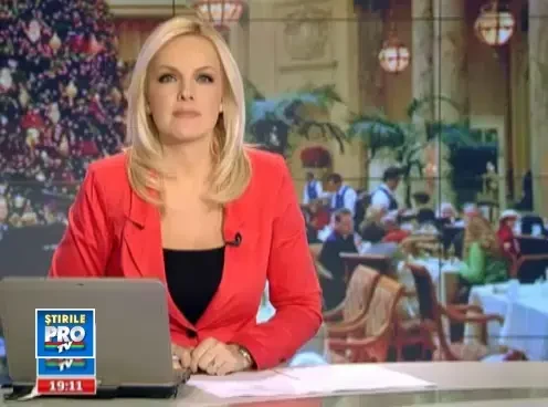 Moldovenii, rusii sau ucrainenii veniti la noi au sarbatorit Craciunul cu dansatoare din buric