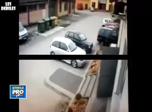 O bunicuta incearca sa parcheze masina. Ce a iesit e deja viral