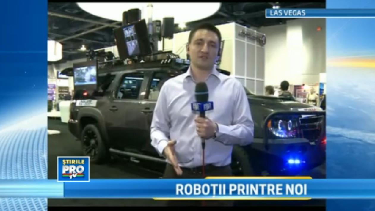 VIDEO. Cum arata masina de politie de 1 milion de dolari. Surprizele din a treia zi de CES 2012