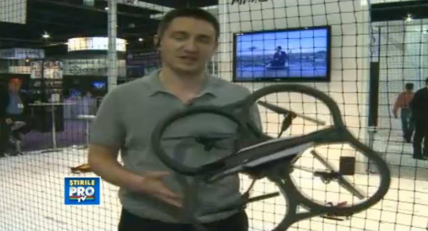 CES 2012: Elicopterul cu patru elice care iti poate inregistra cele mai frumoase momente din viata