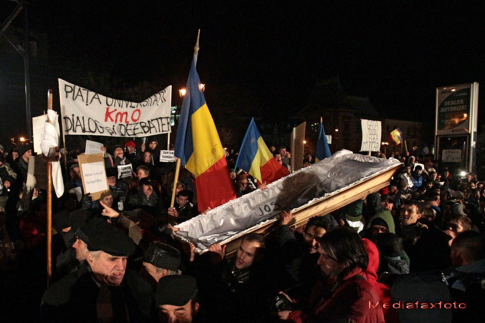 Presa germana: Jurnalistii romani acorda prea multa atentie manifestatiilor impotriva austeritatii