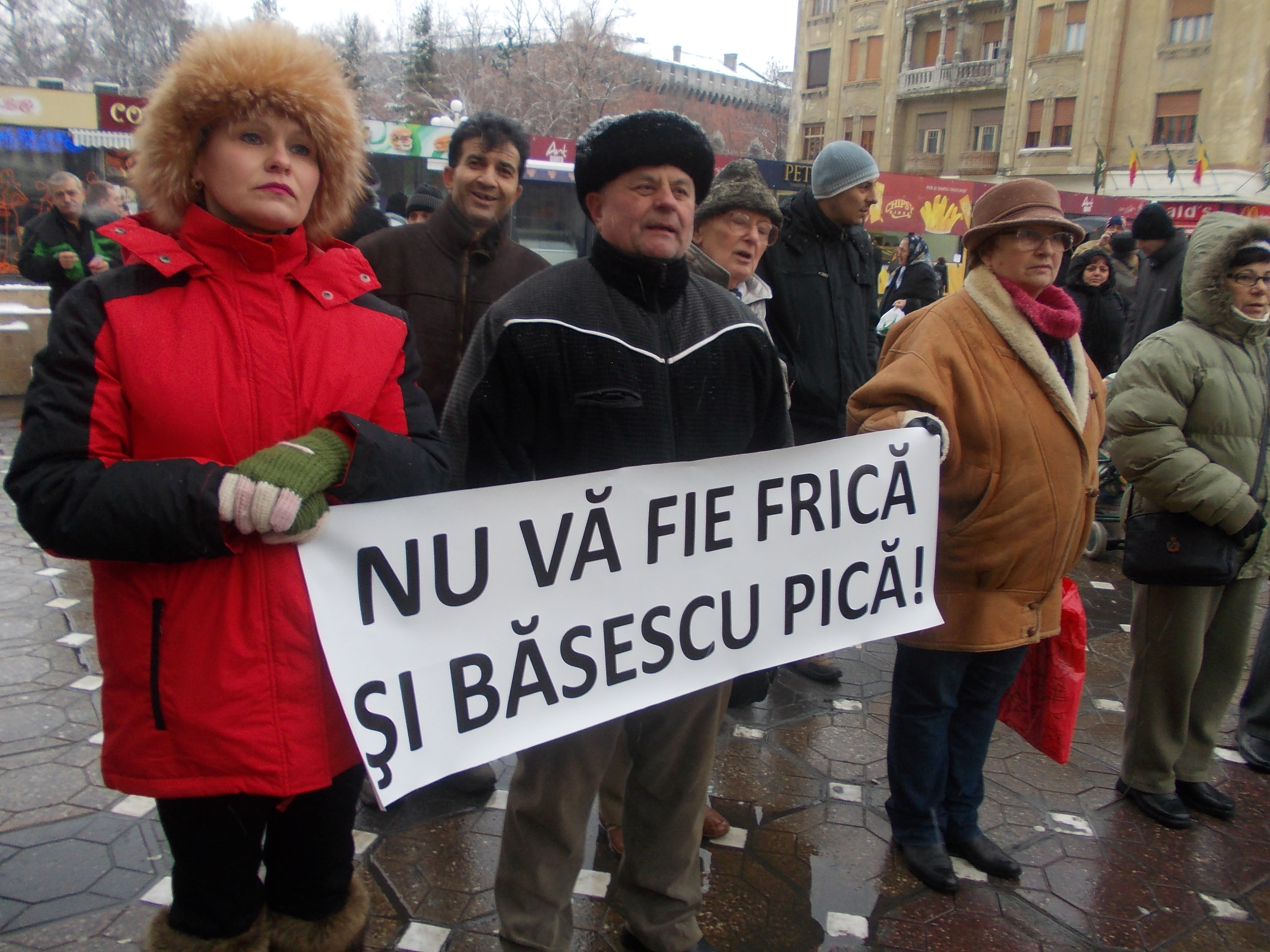 A unsprezecea zi de proteste s-a incheiat fara niciun incident la Timisoara.