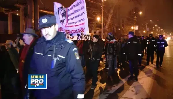 A cincea zi de protest la Timisoara
