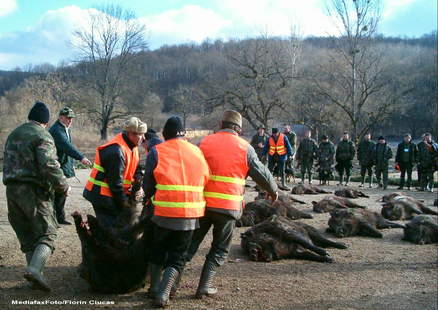 Ion Tiriac a dat startul vanatorii de la Balc. La eveniment au fost invitati oameni de afaceri celebri din Europa