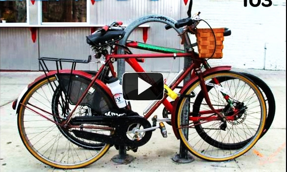 Ce se intampla cu o bicicleta lasata pe strada timp de un an. VIDEO