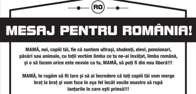 Sute de oameni au protestat la Universitate. 3 persoane, ridicate in a 12-a zi de manifestatii