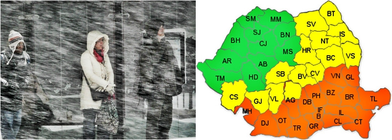 CODUL PORTOCALIU PRELUNGIT. Avertizare de furtuna de gradul 9 din 10, pe litoral