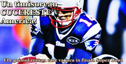 Un timisorean cucereste America! El e primul roman care va juca in finala Super Bowl
