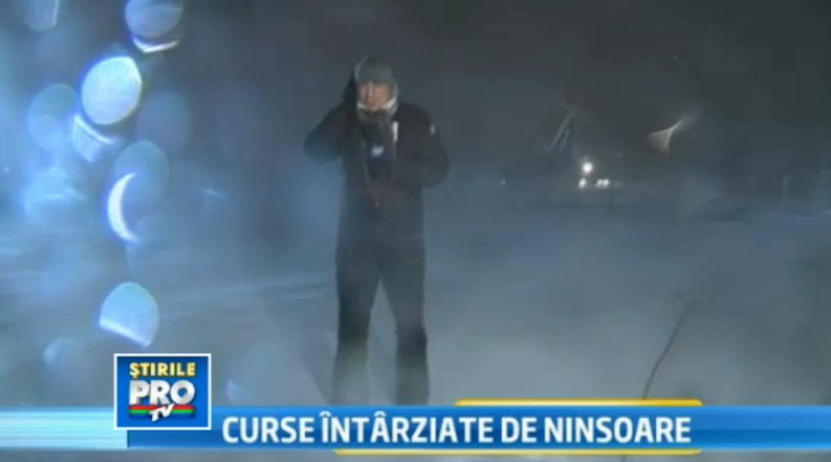 Zeci de curse au avut intarzieri pe Otopeni si Baneasa. Cum aratau pistele miercuri seara. VIDEO