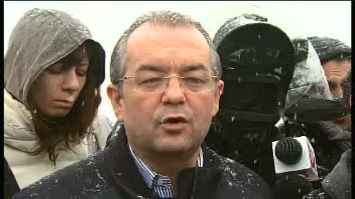 Boc avertizeaza prefectii: "Sa nu va aud ca ati fost luati prin surprindere de conditiile meteo"