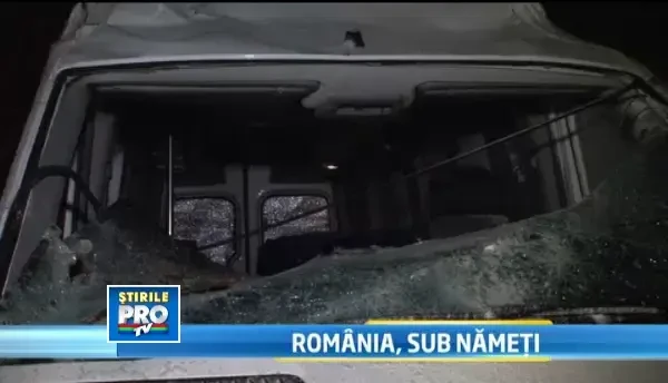 Catalin Radu Tanase este pe centura inghetata a Capitalei. Masini blocate timp de 20 de ore