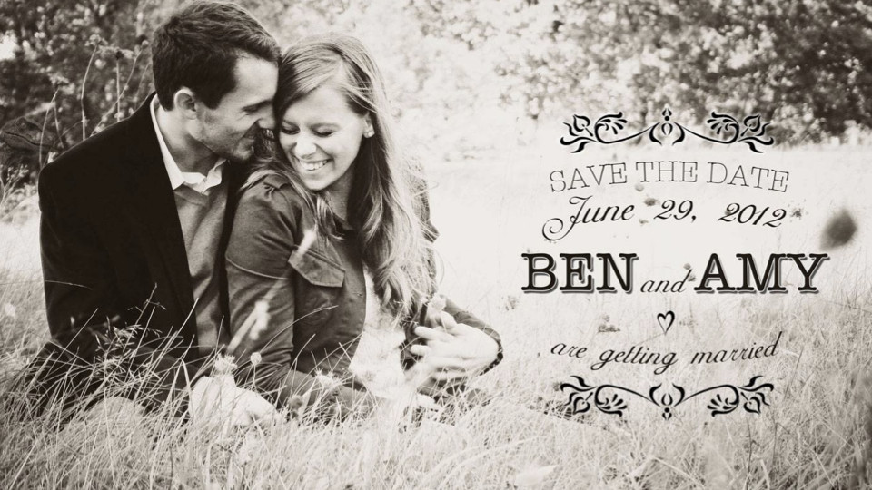 N-o sa-ti vina sa crezi ce a ascuns acest barbat in invitatia la nunta. Logodnica nici nu a observat