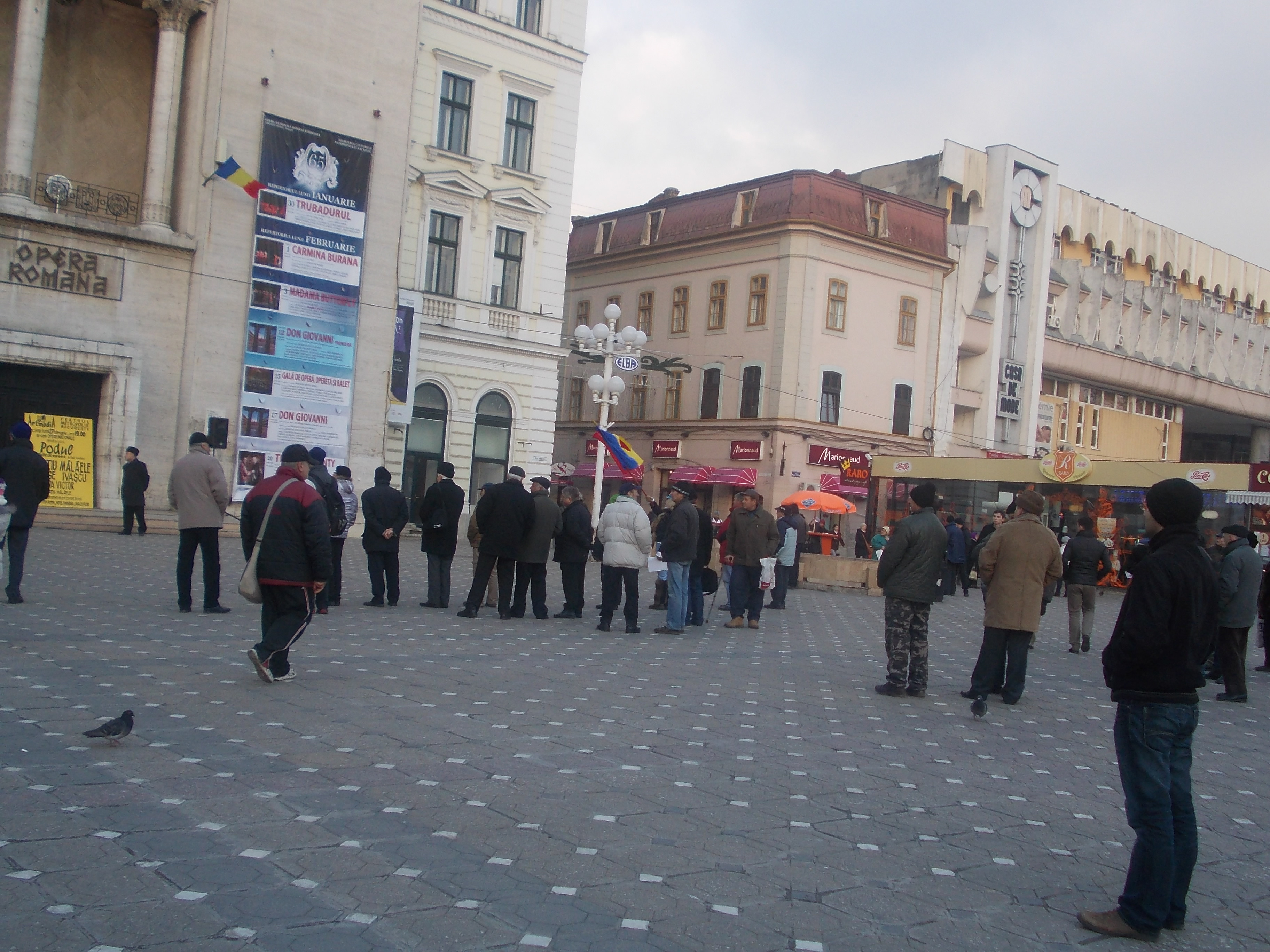 A 15-a zi de revolta a fost incheiata. Ziua de sambata promite un miting de peste 1000 de persoane