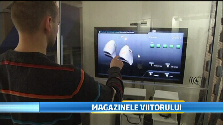 Vanzarile on-line aduse in strada. Vitrina care iti arata ce e in magazin, fara sa-i treci pragul