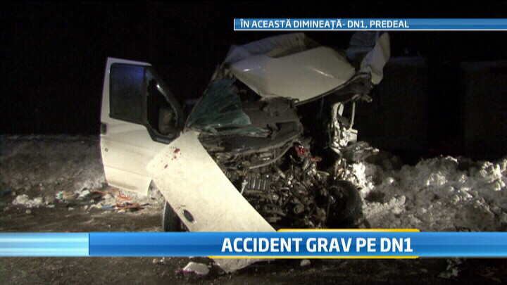 Au scapat din Afganistan si i-a lovit un microbuz pe DN1.10 militari implicati intr-un accident grav