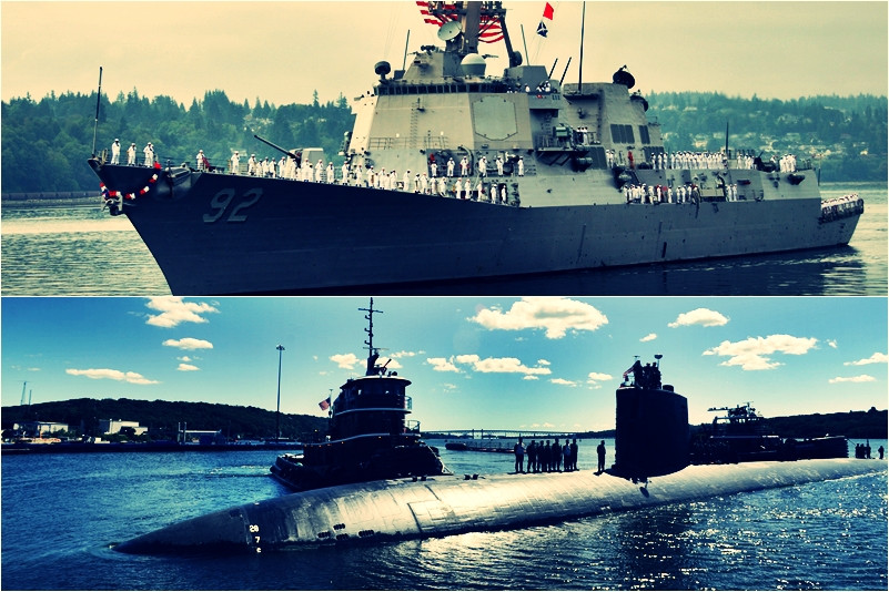 Operatiune ultra-secreta in Marea Rosie. Alte doua nave de lupta se apropie periculos de Iran