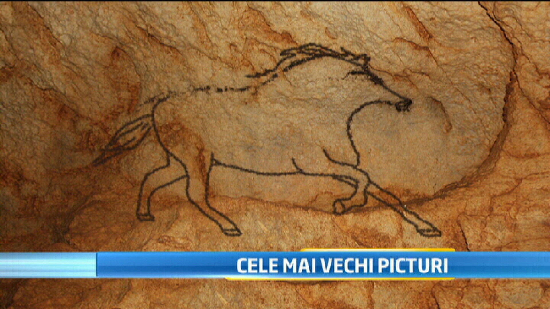Primele imagini cu picturile rupestre vechi de 35.000 din Muntii Bihorului. VIDEO