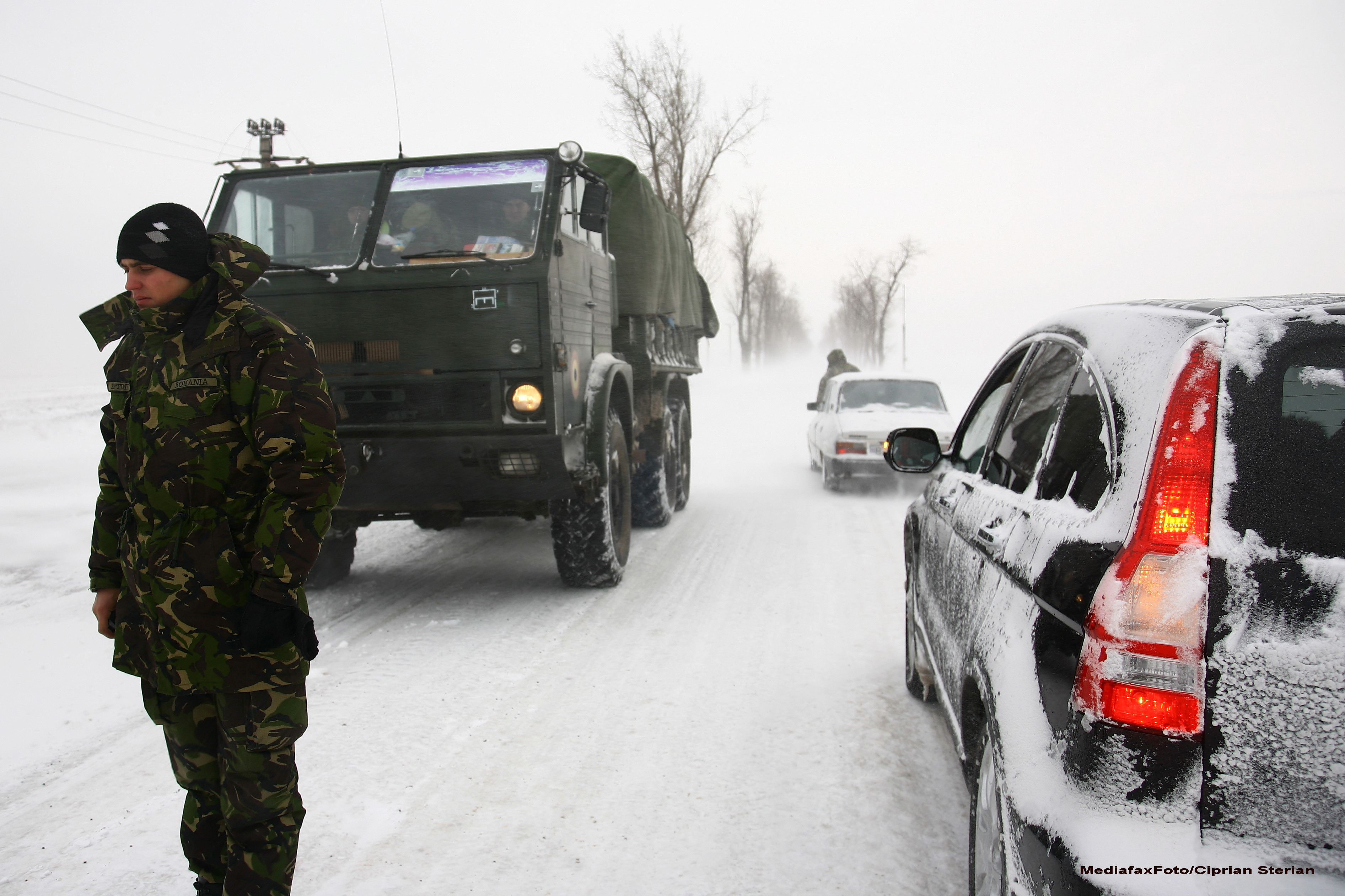 Armata e pregatita sa intervina pentru deszapezire cu 4.000 de militari si 1.000 de mijloace tehnice