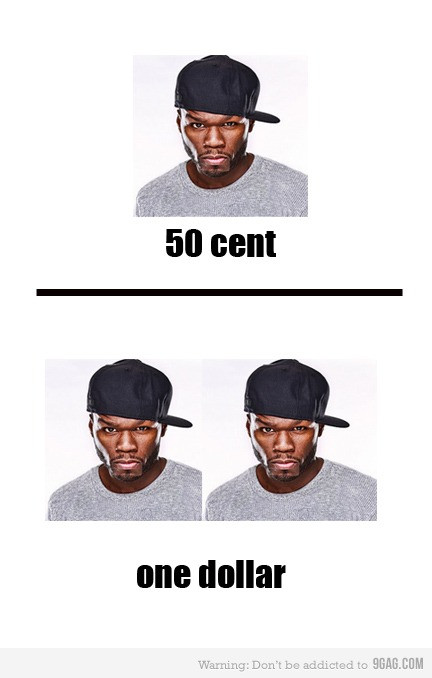 Fotografia zilei. Cum s-a dublat valoarea lui 50 Cent intr-o secunda