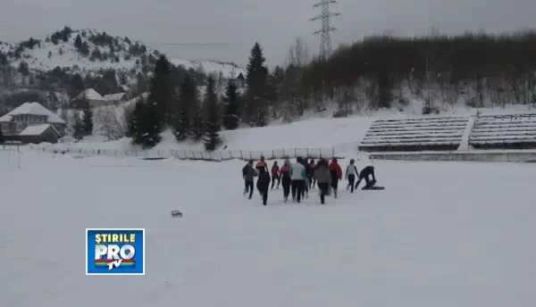 Au dat balerinii pe crampoane