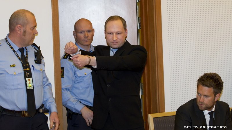 Andreas Breivik, salut extremist