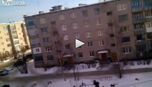 VIDEO. O scena de cosmar, care ar putea sa aiba loc oricand si in Romania