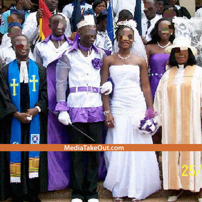 Daca ar veni imbracat asa la altar, nu l-ai mai lua de sot. FOTO