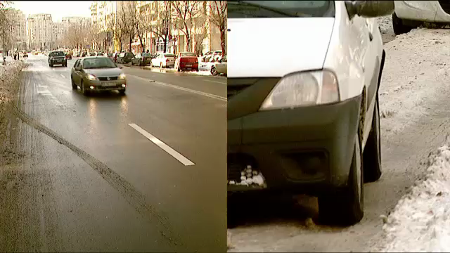 Capitala pe strada principala, sat in spatele blocurilor. Strazile pe care primaria le-a ... uitat