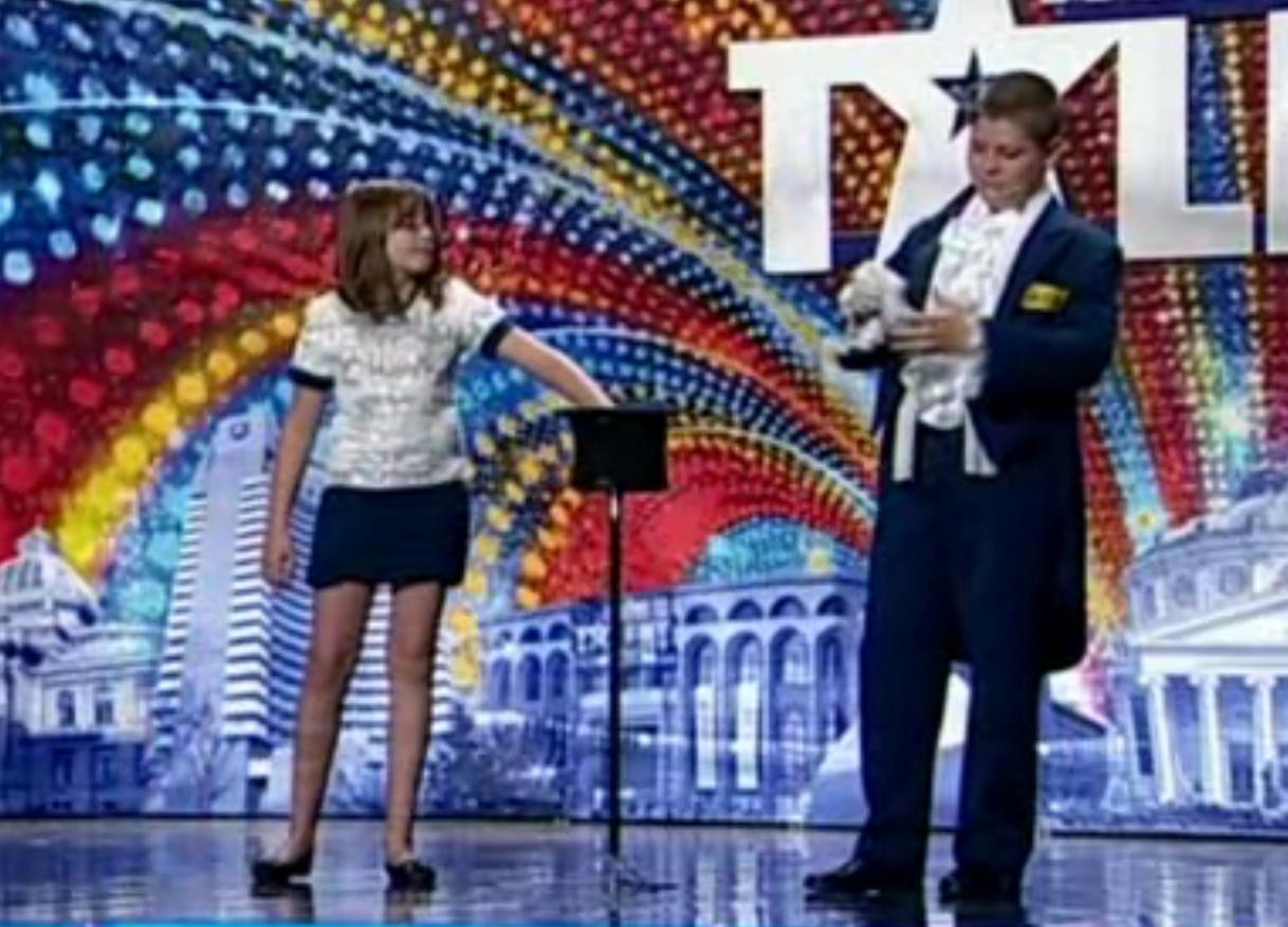Juriul de la "Romanii au talent", luat prin surprindere de doi copii din Timisoara