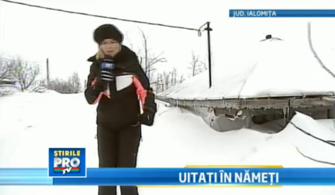 Imaginile pe care le vezi o data in viata. In Ialomita, oamenii nu mai stiu daca e zi sau noapte