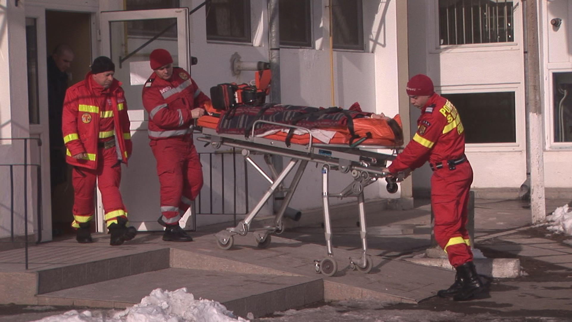 Schi in Pasul Tihuta. De pe partie direct pe patul de spital