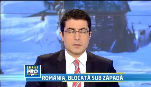 Ramona Pauleanu din Carligu Mic, Buzau:Oamenii au sapat tuneluri in zapada ca sa poata iesi din case