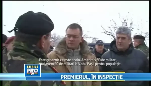 Ungureanu, la Buzau: Nu e Apocalipsa, iarna poate fi si asa. Ne pregatim pentru o primvara plina de apa