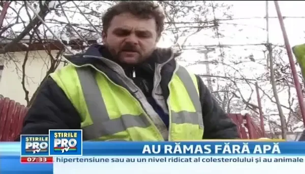 Au cedat in fata gerului: tevile au inghetat, iar cadranele apometrelor s-au frant