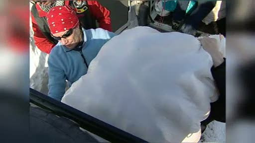 "Romania are nevoie de tine". Voluntarii au deszapezit casele batranilor si au oferit alimente