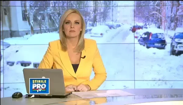 Experiment Stirile ProTV. In cat timp se ocupa in Capitala un loc de parcare proaspat deszapezit