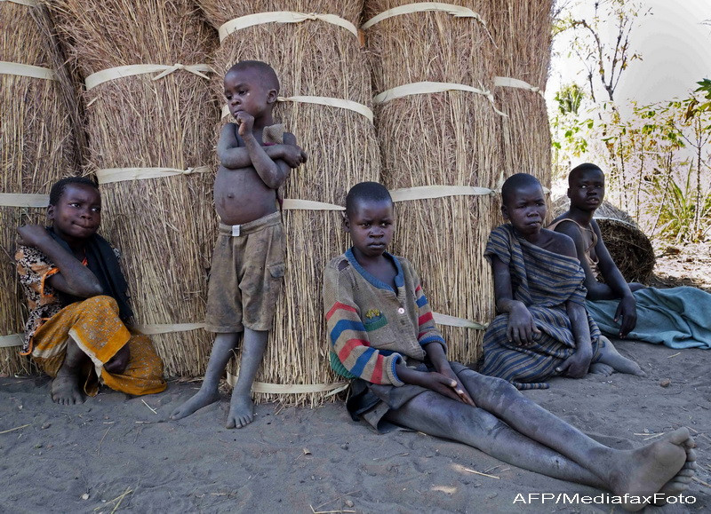 copii bolnavi, Uganda