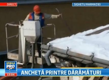 VIDEO. Imagini surprinse la cateva minute dupa a doua explozie de la Sighet. Ancheta continua