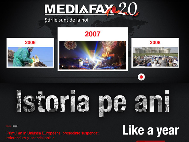 Mediafax sarbatoreste 20 de ani de istorii care au facut istorie intr-o gala aniversara