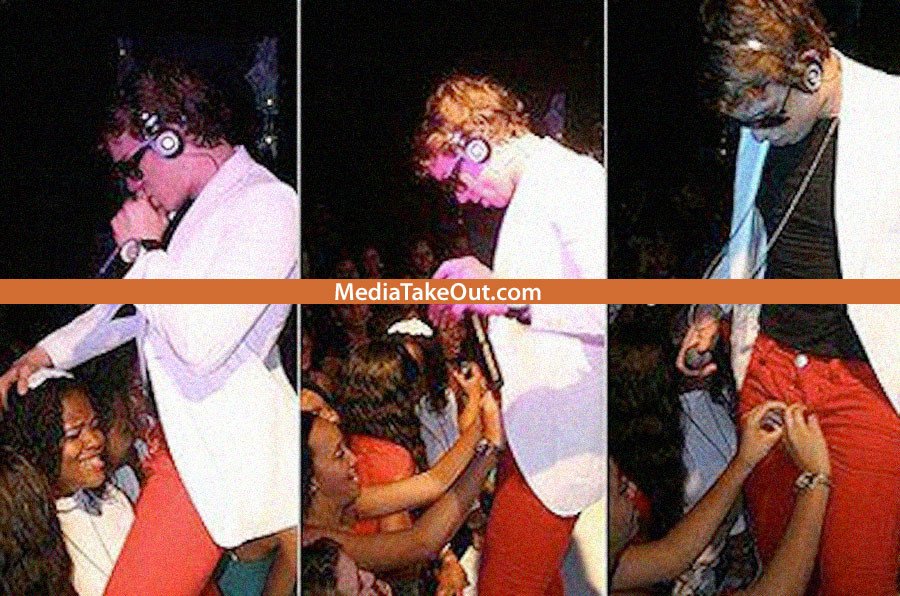 Scene interzise minorilor la un concert din Brazilia. Pana unde merge o adolescenta pentru idolul ei