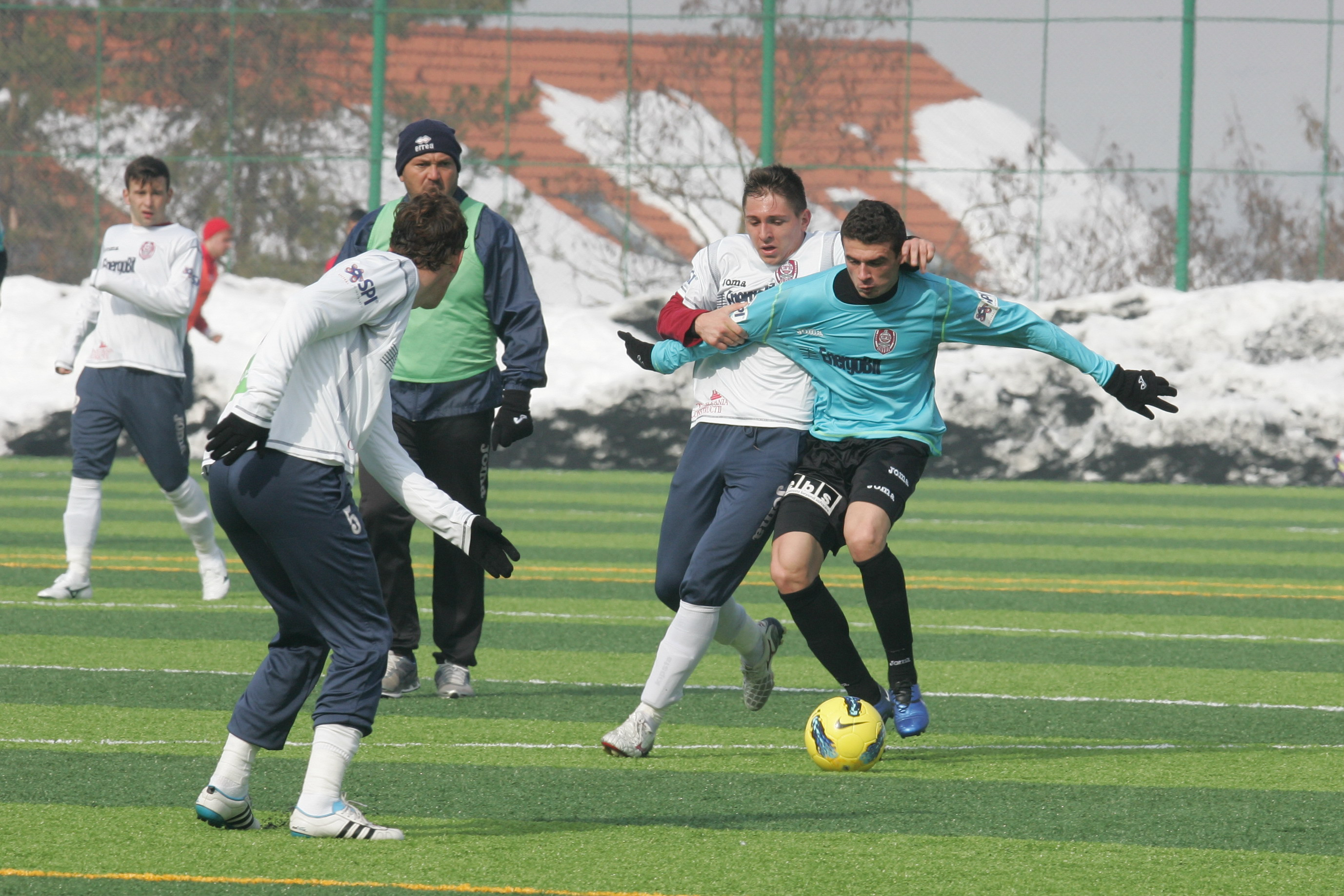 Liviu Ganea a debutat in tricoul CFR-ului intr-un amical impotriva echipei a doua