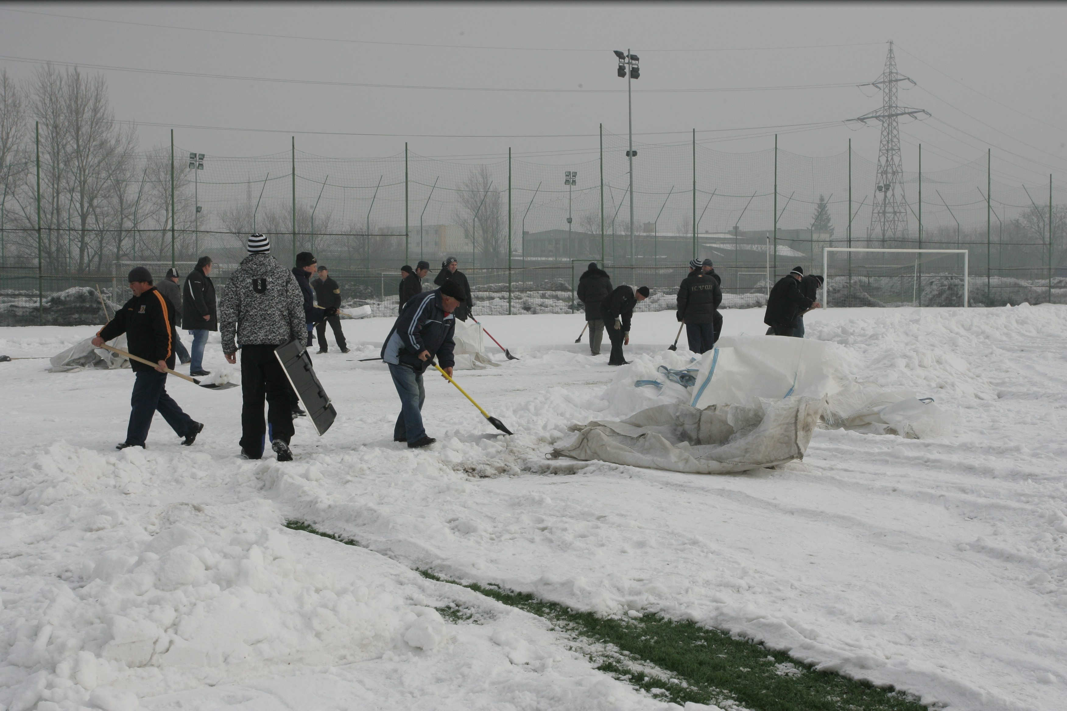 Totul pentru U Cluj! Suporterii s-au asigurat ca favoritii lor au toate conditiile de antrenament